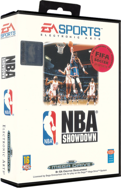 NBA Showdown (EU) (CIB) (very good condition) - Sega Mega Drive