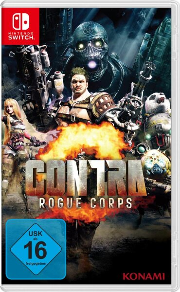 Contra - Rogue Corps (EU) (CIB) (very good condition) - Nintendo Switch