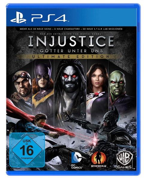 Injustice (Ultimate Edition) (EU) (CIB) (very good condition) - PlayStation 4 (PS4)