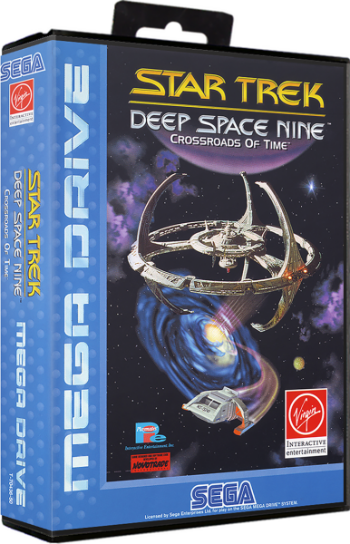 Star Trek - Deep Space Nine: Crossroads of Time (EU) (OVP) (sehr guter Zustand) - Sega Mega Drive