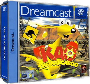 Kao the Kangaroo (EU) (CIB) (very good condition) - Sega Dreamcast