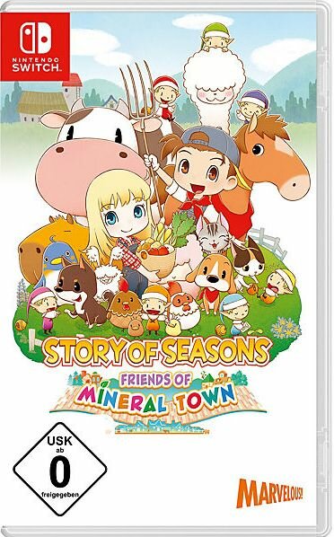 Story of Seasons - Friends of Mineral Town (EU) (OVP) (sehr guter Zustand) - Nintendo Switch