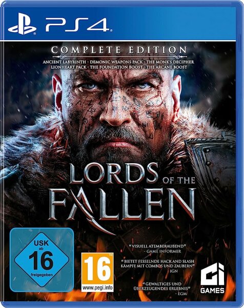 Lords of the Fallen - Complete Edition (EU) (CIB) (very good condition) - PlayStation 4 (PS4)