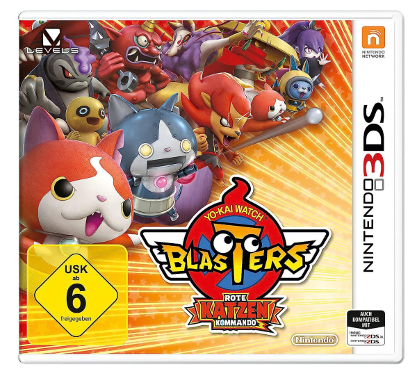 Yo-Kai Watch Blasters - Rote-Katzen-Kommando (EU) (CIB) (very good condition) - Nintendo 3DS