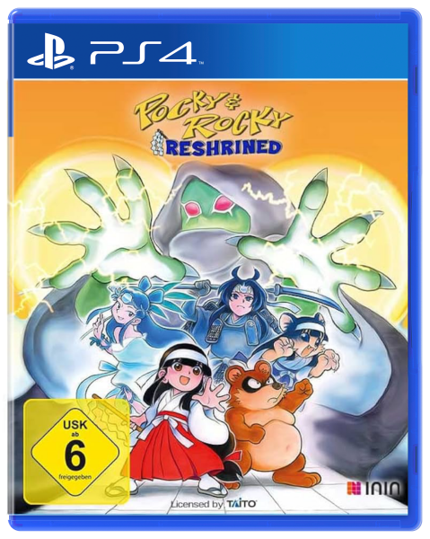 Pocky & Rocky - Reshrined (EU) (OVP) (neu) - PlayStation 4 (PS4)