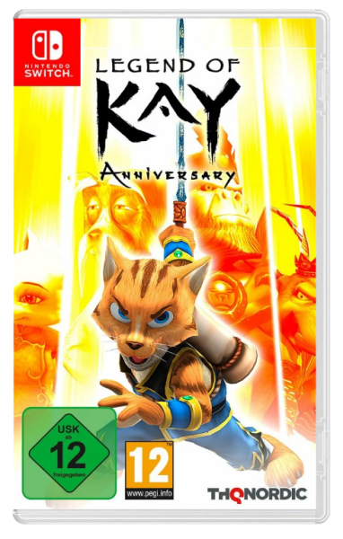 Legend of Kay Anniversary (OVP) (EU) (OVP) (sehr guter Zustand) - Nintendo Switch