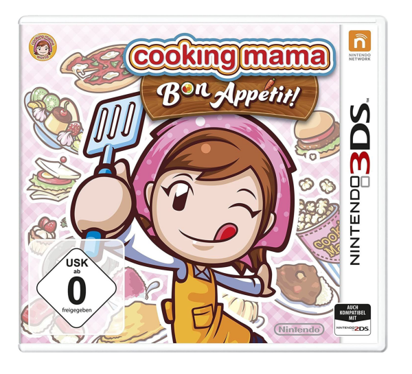 Cooking Mama - Bon Appétit (EU) (OVP) (sehr guter Zustand) - Nintendo 3DS