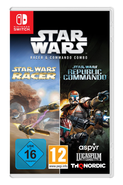 Star Wars Racer and Commando Combo (EU) (OVP) (sehr guter Zustand) - Nintendo Switch