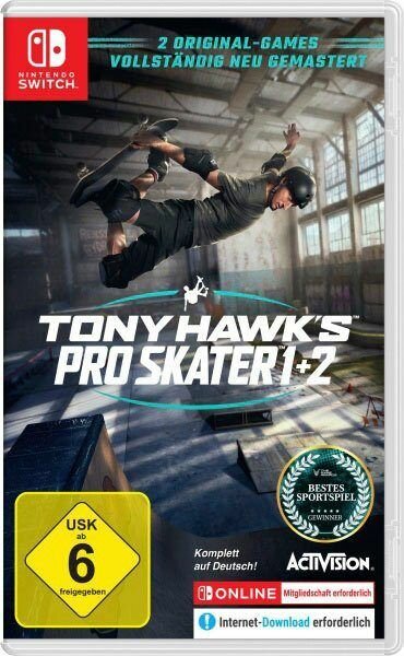 Tony Hawks Pro Skater 1 + 2 (EU) (CIB) (very good condition) - Nintendo Switch