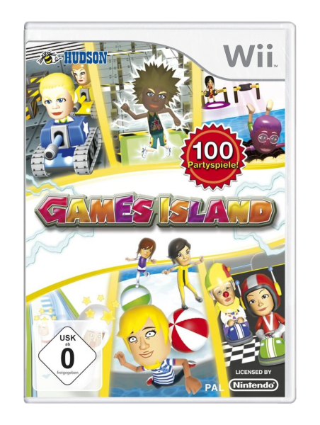 Games Island (EU) (OVP) (sehr guter Zustand) - Nintendo Wii