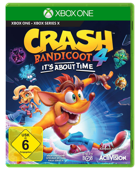 Crash Bandicoot 4 - It`s about Time (EU) (OVP) (neu) - Xbox One