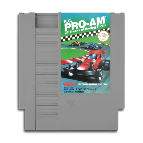 R.C. Pro Am (EEC) (EU) (loose) (very good condition) - Nintendo Entertainment System (NES)