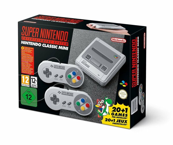 SNES Classic Mini Konsole inkl. Controller & HDMI Kabel (EU) (OVP) (sehr guter Zustand) - Super Nintendo (SNES)