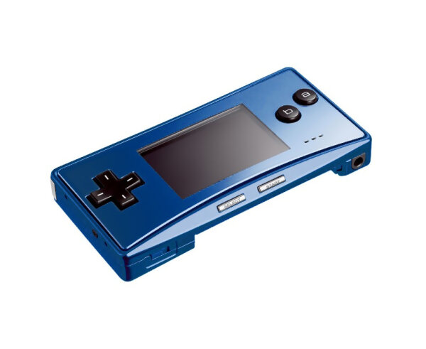 Nintendo Game Boy Micro (Blue) (OXY-001) (EU) (CIB) (acceptable) - Game Boy Advance (GBA)