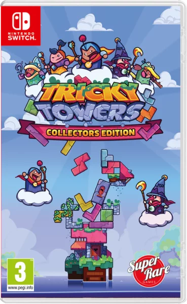 Tricky Towers: Collectors Edition (EU) (Super Rare Games #32) (OVP) (neu) - Nintendo Switch