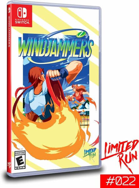 Windjammers (US) (Limited Run #22) (OVP) (neuwertiger Sammlerzustand) - Nintendo Switch