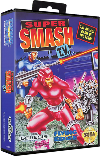 Super Smash TV (US) (lose) (sehr guter Zustand) - Sega Mega Drive