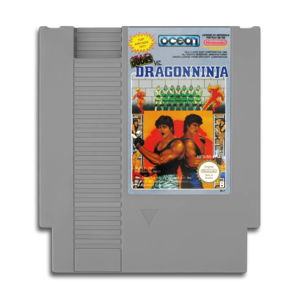 Bad Dudes vs. Dragon Ninja (FRA) (EU) (loose) (very good condition) - Nintendo Entertainment System (NES)