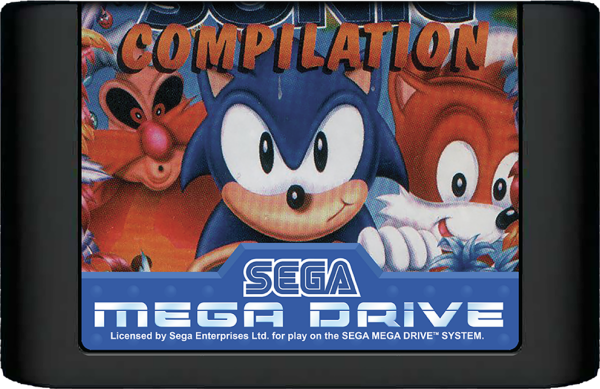 Sonic Compilation (EU) (lose) (very good condition) - Sega Mega Drive