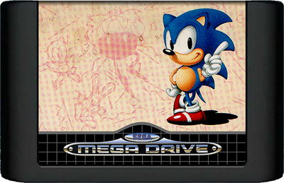 Sonic (EU) (lose) (sehr guter Zustand) - Sega Mega Drive