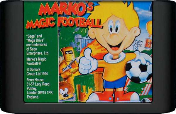 Markos Magic Football (EU) (lose) (sehr guter Zustand) - Sega Mega Drive