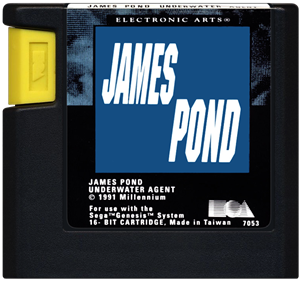 James Pond (EU) (lose) (sehr guter Zustand) - Sega Mega Drive