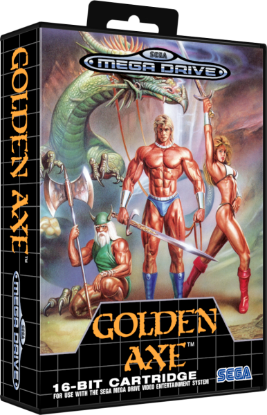 Golden Axe (EU) (lose) (very good condition) - Sega Mega Drive