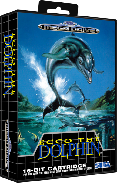 Ecco the Dolphin (EU) (lose) (very good condition) - Sega Mega Drive