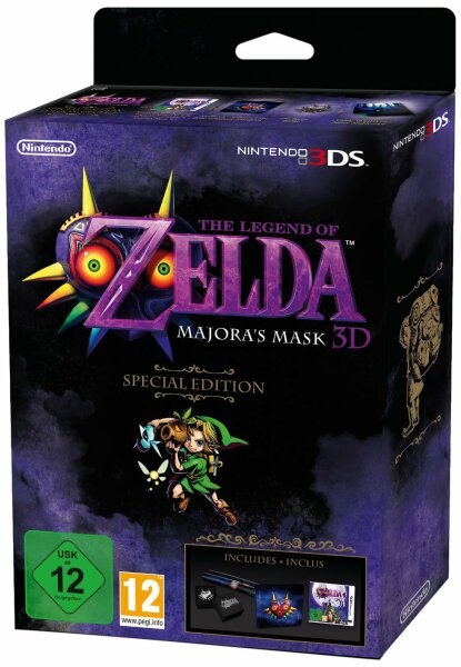 Legend of Zelda – Majoras Mask 3D Special Edition (EU) (OVP) (sehr guter Zustand) - Nintendo 3DS