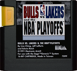 Bulls vs Lakers (EU) (lose) (very good condition) - Sega Mega Drive