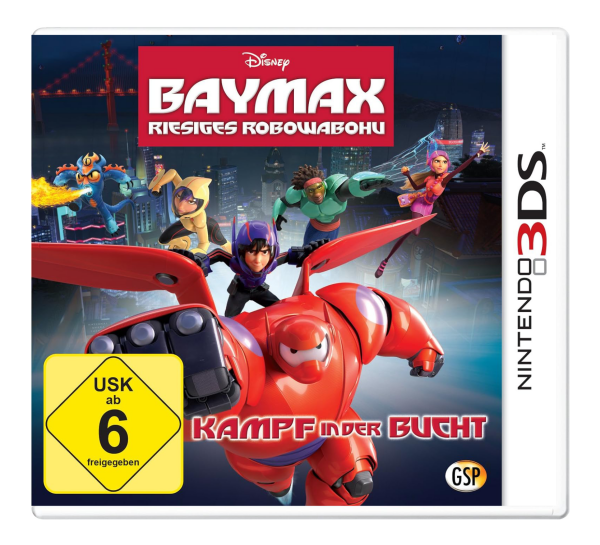 Baymax – Kampf in der Bucht (EU) (CIB) (very good condition) - Nintendo 3DS