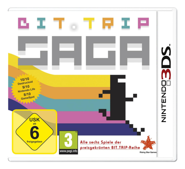 Bit Trip Saga (EU) (OVP) (sehr guter Zustand) - Nintendo 3DS