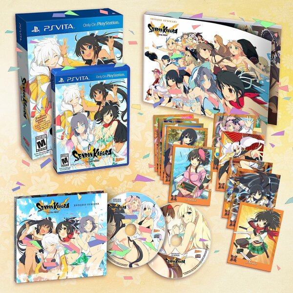 Senran deals Kagura Estival Versus Endless Summer Edition For Sony PS Vita