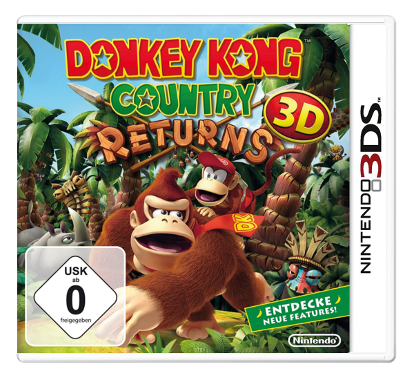 Donkey Kong Country Returns 3D (EU) (OVP) (gebraucht) - Nintendo 3DS