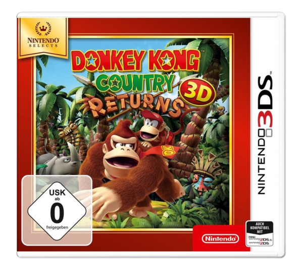 Donkey Kong Country Returns 3D (Nintendo Selects) (EU) (CIB) (new) - Nintendo 3DS