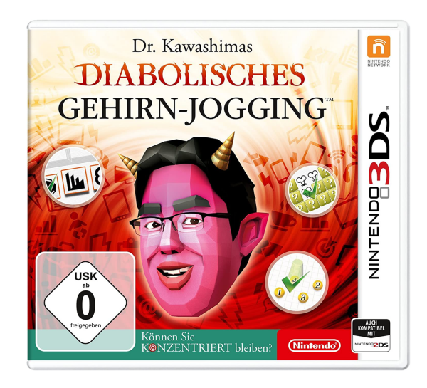 Dr. Kawashimas Diabolisches Gehirn-Jogging (EU) (CIB) (very good condition) - Nintendo 3DS