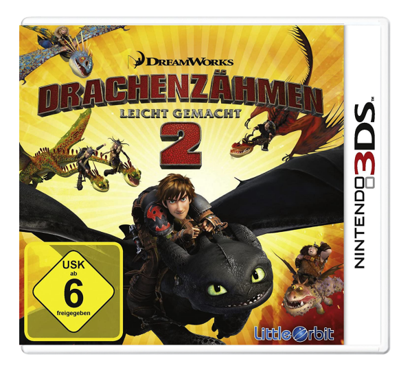 Drachenzähmen Leicht Gemacht 2 (EU) (OVP) (sehr guter Zustand) - Nintendo 3DS