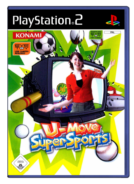 U Move Super Sports (EU) (OVP) (sehr guter Zustand) - PlayStation 2 (PS2)