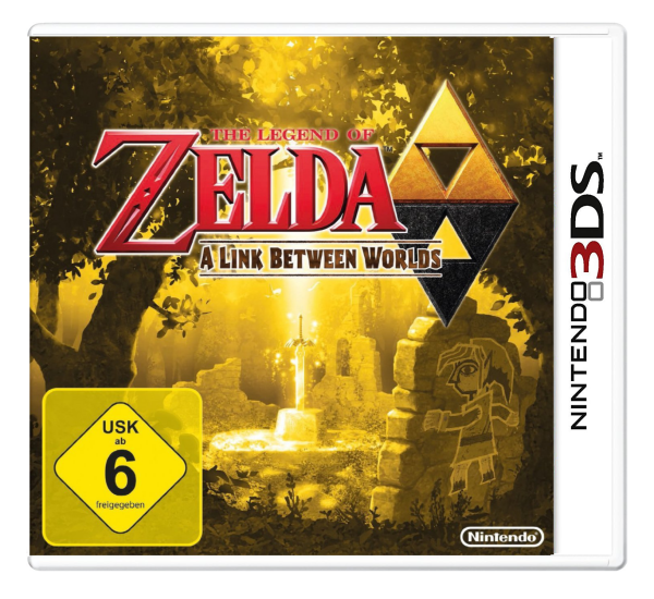 Legend of Zelda – A Link between Worlds (EU) (OVP) (sehr guter Zustand) - Nintendo 3DS