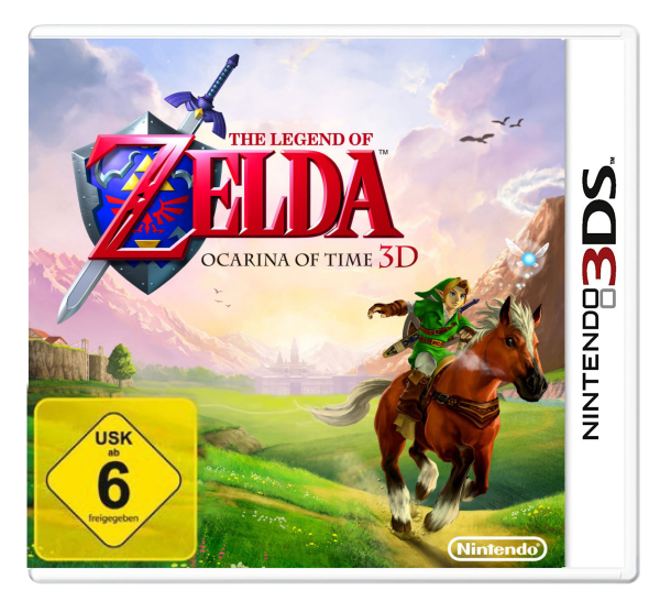 Legend of Zelda – Ocarina of Time 3D (EU) (OVP) (gebraucht) - Nintendo 3DS