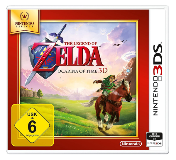 Legend of Zelda – Ocarina of Time 3D (Nintendo Selects) (EU) (CIB) (very good condition) - Nintendo 3DS