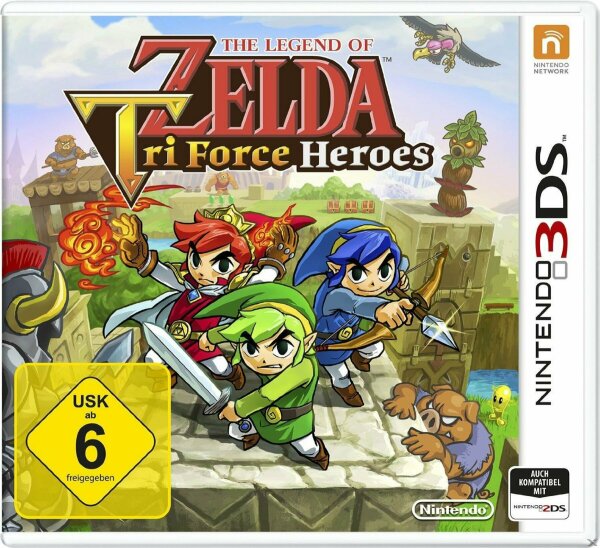 Legend of Zelda – Triforce Heroes (EU) (CIB) (very good condition) - Nintendo 3DS