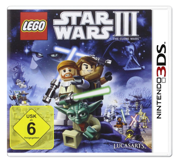 Lego Star Wars III – Clone Wars (EU) (OVP) (sehr guter Zustand) - Nintendo 3DS