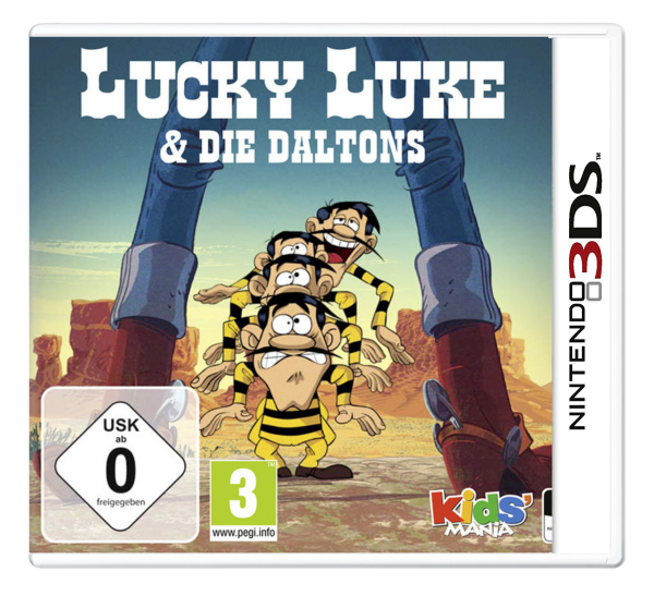 Lucky Luke und die Daltons (EU) (CIB) (very good condition) - Nintendo 3DS