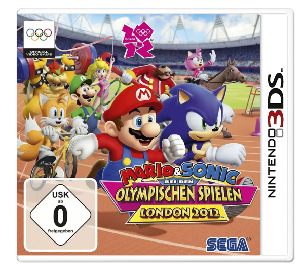 Mario & Sonic bei den Olympischen Spielen London 2012 (EU) (OVP / CIB) (sehr guter Zustand) - Nintendo 3DS