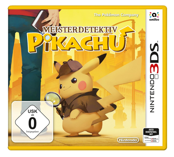 Meisterdetektiv Pikachu (Pokemon, Spiel zum Film) (EU) (CIB) (very good condition) - Nintendo 3DS