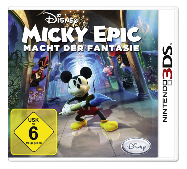 Micky Epic – Macht der Fantasie (EU) (OVP) (gebraucht) - Nintendo 3DS