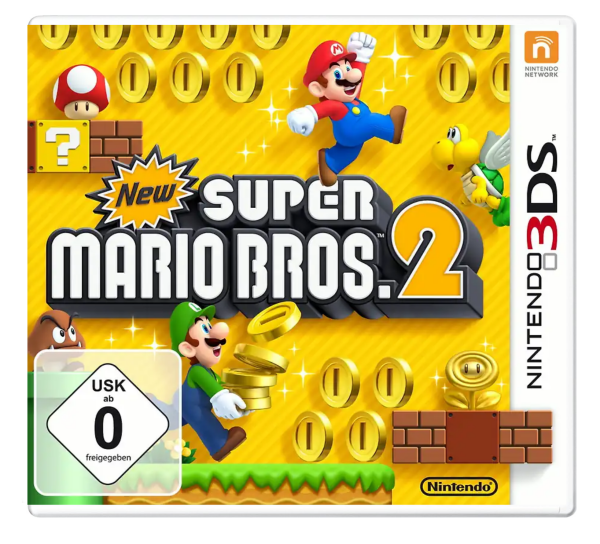 New Super Mario Bros. 2 (EU) (CIB) (acceptable) - Nintendo 3DS