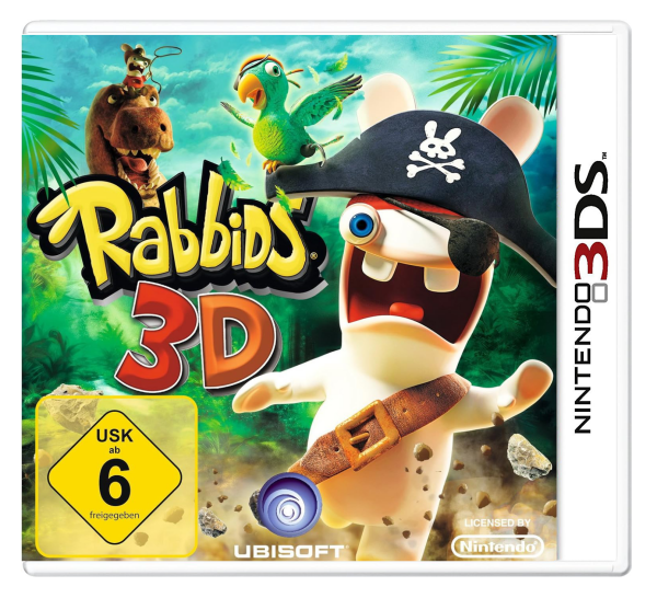 Rabbids 3D (EU) (OVP) (gebraucht) - Nintendo 3DS