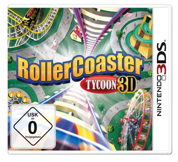 RollerCoaster Tycoon 3D (EU) (OVP) (gebraucht) - Nintendo 3DS